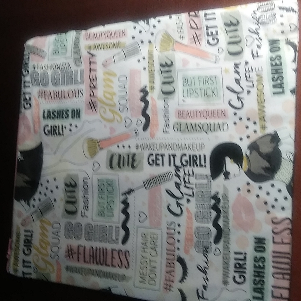 Pouch for iPad tablet or makeup